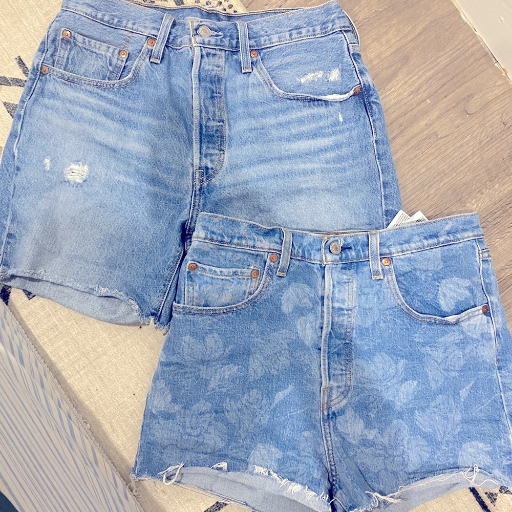 Levi’s High Waisted Shorts